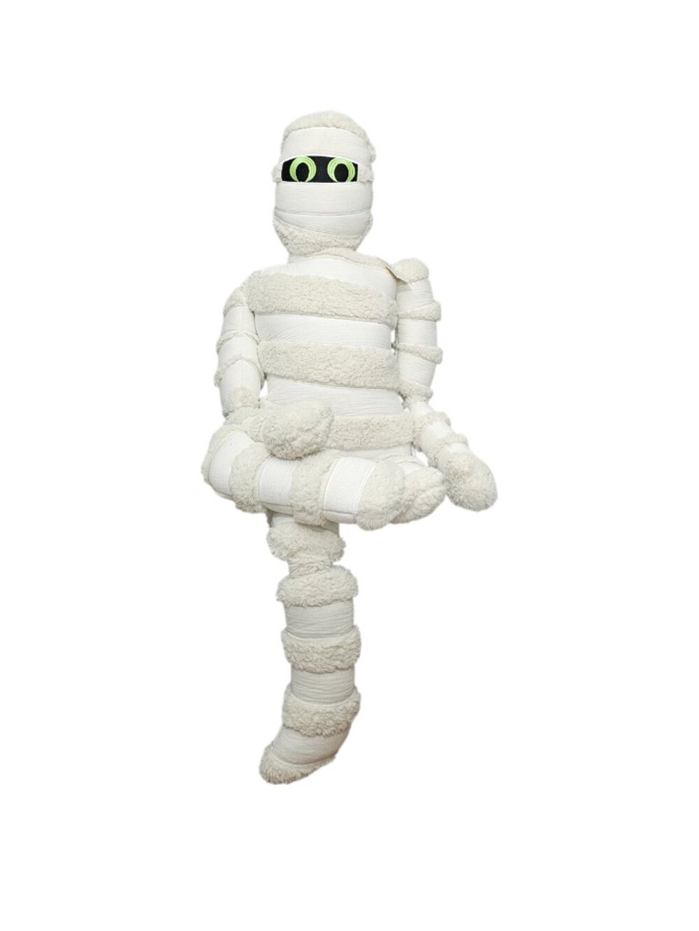 Isaac Mizrahi Oversized Stuffed Plush Mummy 5ft Pillow Glow In The Dark New - Picture 2 of 11